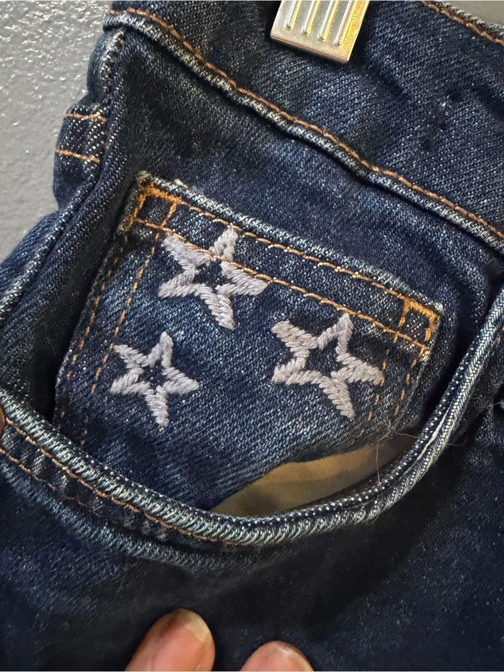 Wrangler denim shorts 4th of July